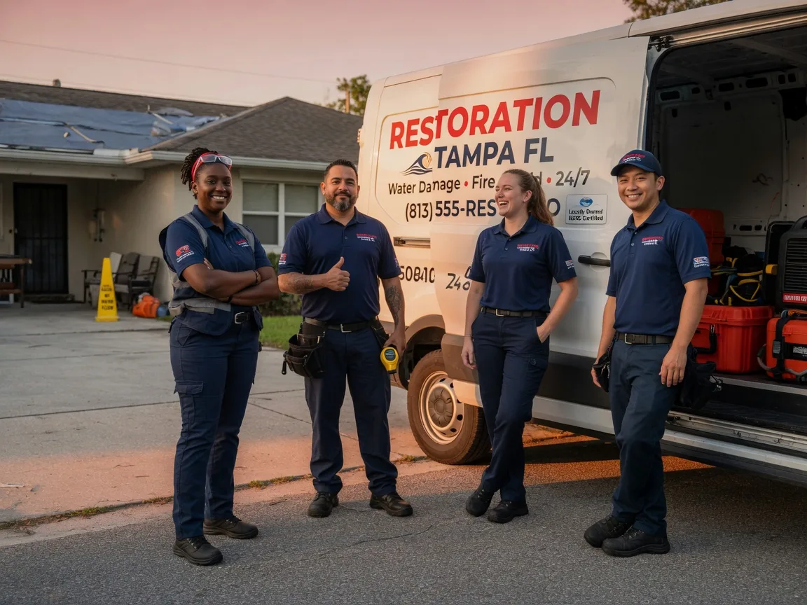 Water Damage Restoration company in Townsville, NC