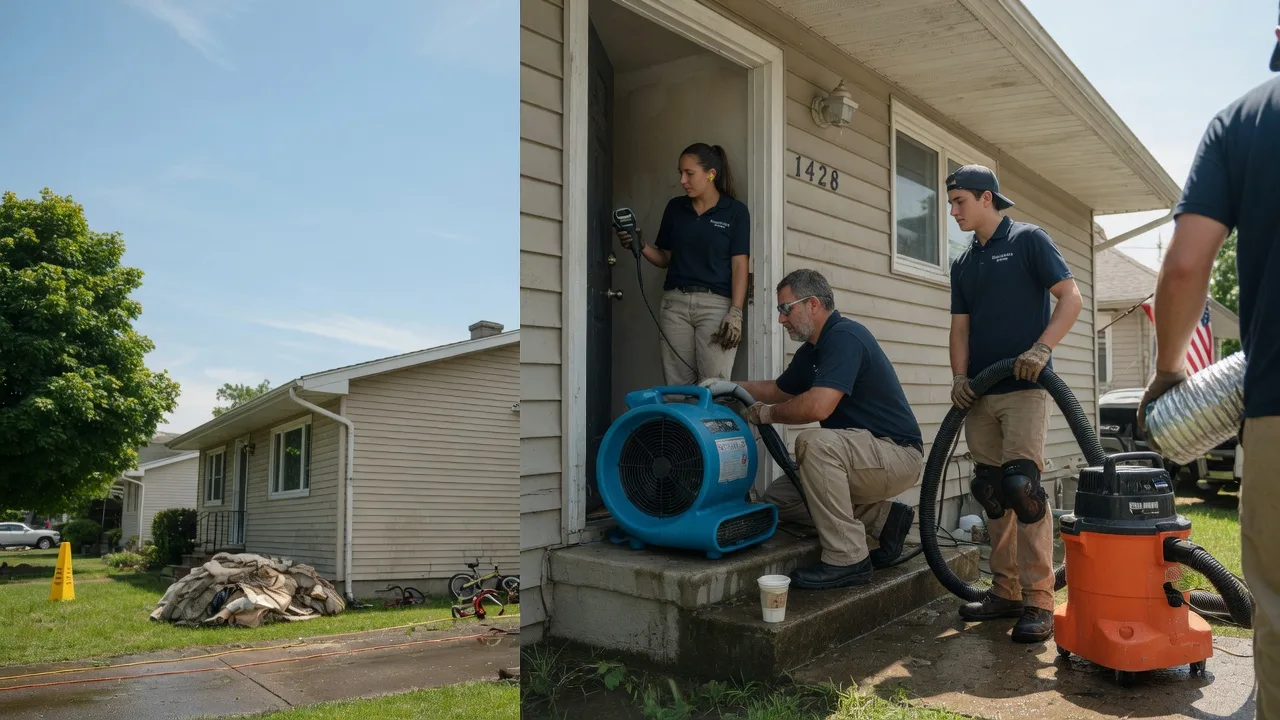 Water Damage Restoration in Townsville, NC near me